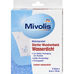 Steriler Wundverband Wasserdicht Mivolis