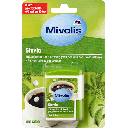 Stevia Tabletten 100 St. Mivolis