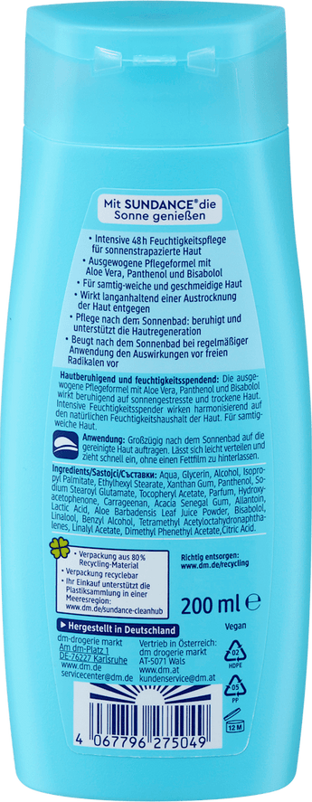 After Sun Lotion SUNDANCE