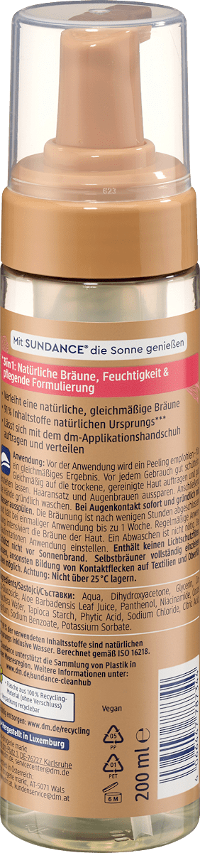 Selbstbräuner Mousse TEINT SUNDANCE
