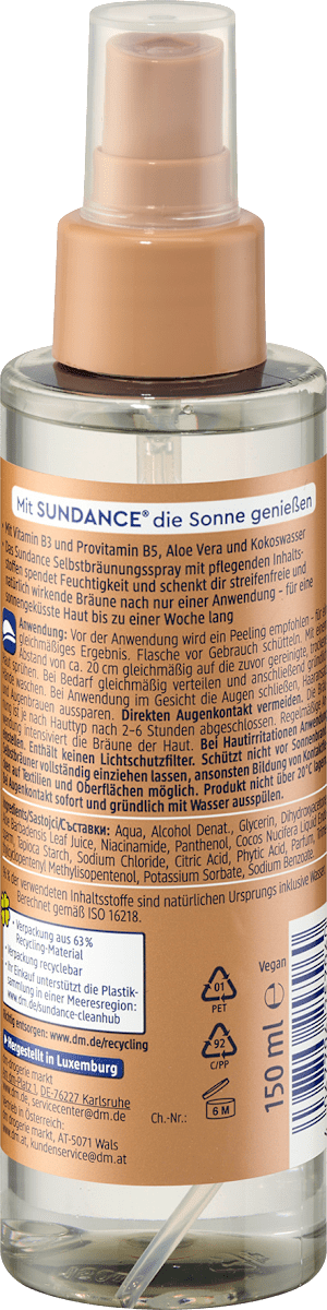 Selbstbräuner Spray TEINT SUNDANCE