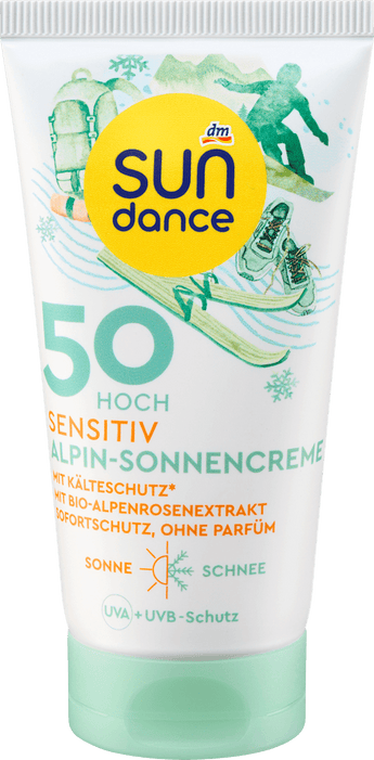 Sonnencreme Alpin sensitiv mit Kälteschutz, LSF 50 SUNDANCE
