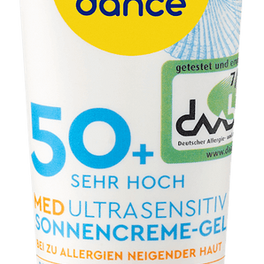Sonnencreme Gel MED ultra sensitiv LSF 50+, Reisegröße SUNDANCE