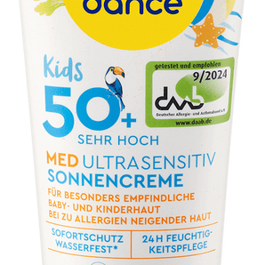 Sonnencreme Kids MED ultra sensitiv, LSF 50+ SUNDANCE