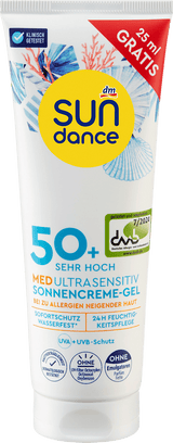 Sonnencremegel MED ultra sensitiv, LSF 50+ SUNDANCE