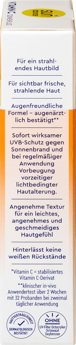 Sonnenfluid Gesicht mit Vitamin C, LSF 50+ SUNDANCE