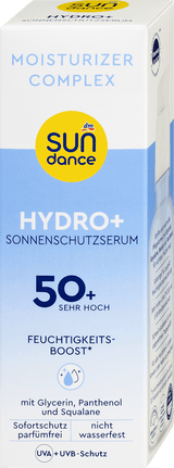 Sonnenfluid Serum Gesicht, Hydro+, LSF 50+ SUNDANCE