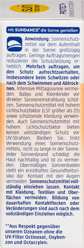 Sonnenfluid Serum Gesicht, UV Protect+ LSF 50+ SUNDANCE