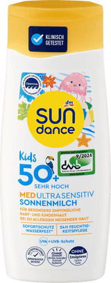 Sonnenmilch Kids MED ultra sensitiv LSF 50+ SUNDANCE