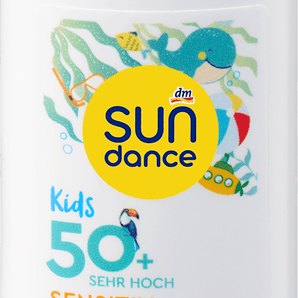 Sonnenmilch Kids sensitiv LSF 50+, Reisegröße SUNDANCE