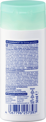 Sonnenmilch Kids sensitiv LSF 50+, Reisegröße SUNDANCE
