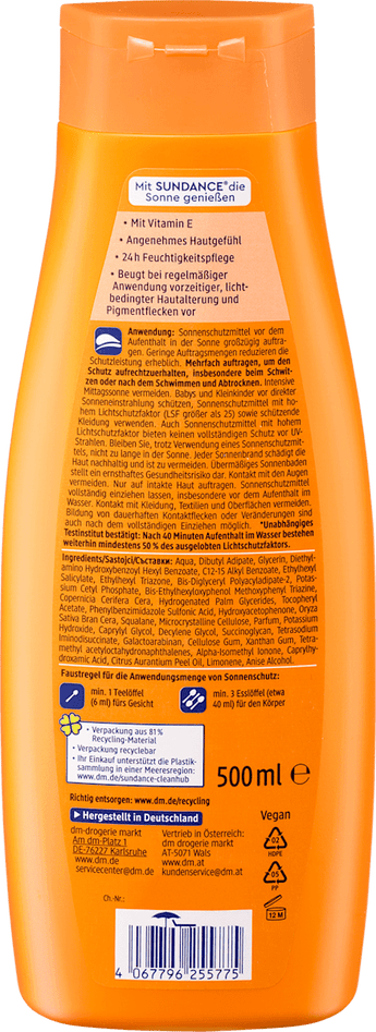 Sonnenmilch LSF 50 SUNDANCE
