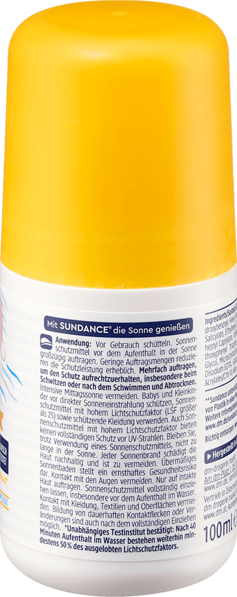 Sonnenroller Kids MED ultra sensitiv LSF 50+ SUNDANCE