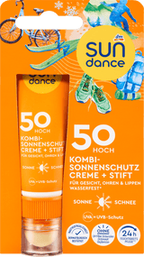 Sonnenschutz Kombi Gesicht Creme + Stift LSF 50 (25 ml & 3 g) SUNDANCE