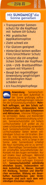 Sonnenschutzgel für Kopfhaut & Scheitel, LSF 50 SUNDANCE