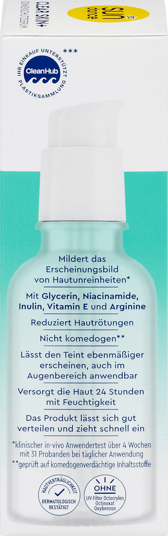 Sonnenschutzserum Gesicht clear skin+ LSF 50+ SUNDANCE