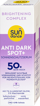 Sonnenserum anti dark spot+, LSF 50+ SUNDANCE