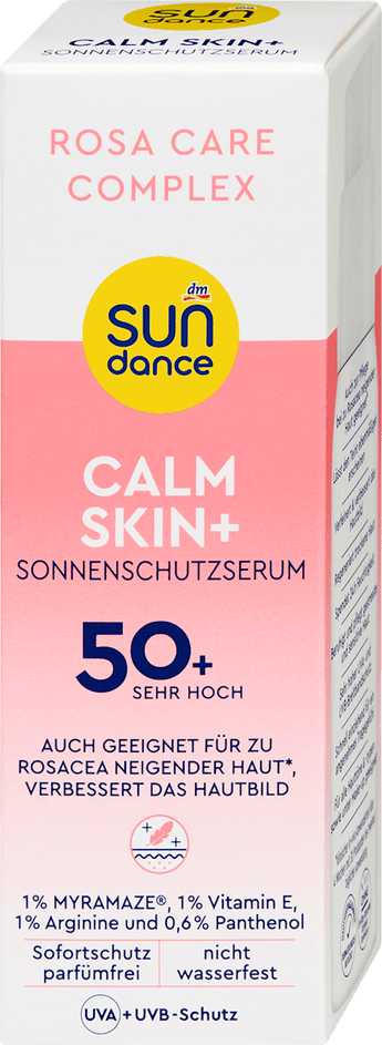Sonnenserum calm skin+, LSF 50+ SUNDANCE