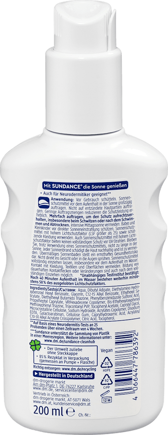 Sonnenspray MED ultra sensitiv LSF 50+ SUNDANCE