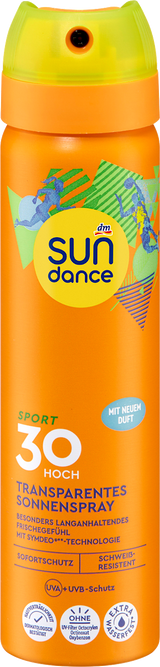 Sonnenspray transparent, LSF 30, Reisegröße SUNDANCE