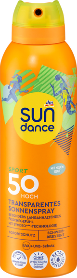 Sonnenspray transparent Sport, LSF 50 SUNDANCE