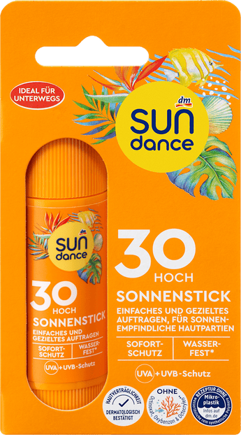 Sonnenstick Gesicht & Lippenpflege, LSF 30  SUNDANCE