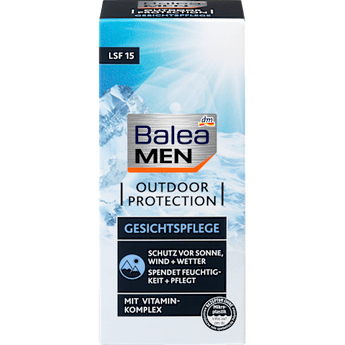 Tagespflege Outdoor Protection Gesichtspflege Balea MEN
