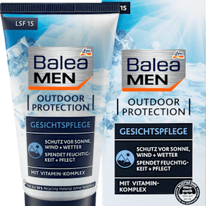 Tagespflege Outdoor Protection Gesichtspflege Balea MEN