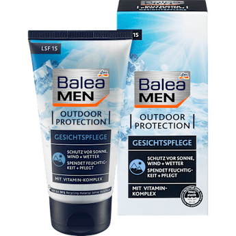 Tagespflege Outdoor Protection Gesichtspflege Balea MEN