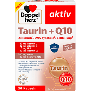 Taurin + Q10 Kapseln 30 St Doppelherz
