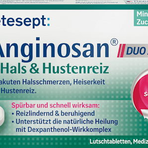 Anginosan Hals & Hustenreiz Lutschtabletten tetesept