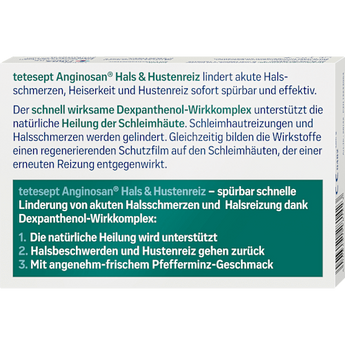Anginosan Hals & Hustenreiz Lutschtabletten tetesept