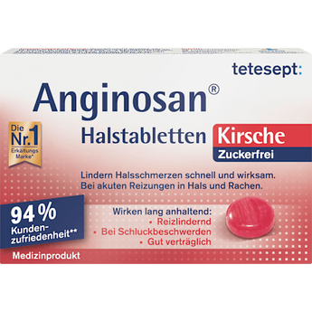 Anginosan Halstabletten Kirsche zuckerfrei tetesept