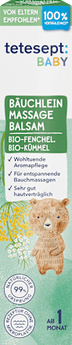 Baby Bäuchlein Massage Balsam tetesept