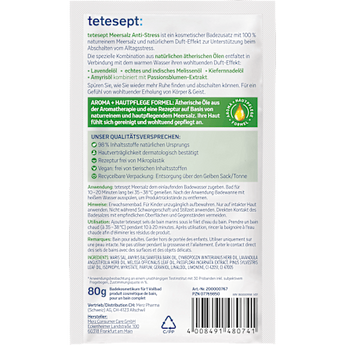 Badesalz Anti Stress tetesept