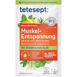 Badesalz Muskel-Entspannung tetesept