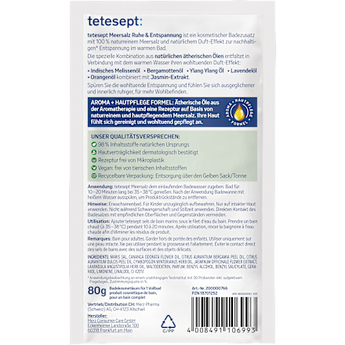 Badesalz Ruhe & Entspannung tetesept