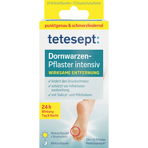 Dornwarzen Pflaster intensiv tetesept