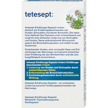 Erkältungskapseln tetesept
