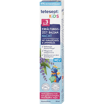 Erkältungszeit Balsam Nacht Kids  tetesept