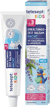 Erkältungszeit Balsam Nacht Kids  tetesept