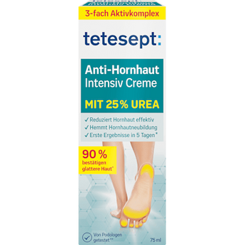 Fußcreme Anti Hornhaut 25 % Urea tetesept
