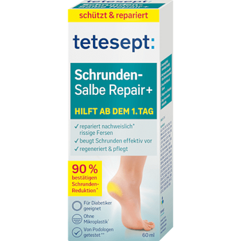 Fußcreme, Schrundensalbe Repair+ tetesept