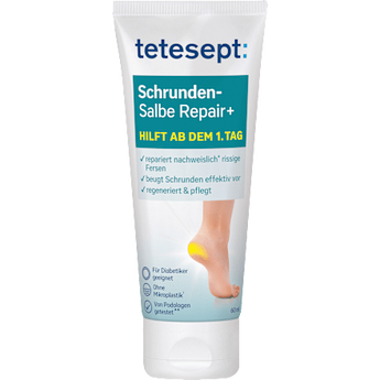 Fußcreme, Schrundensalbe Repair+ tetesept