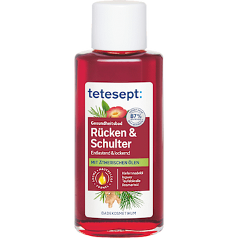 Gesundheitsbad Rücken & Schulter tetesept