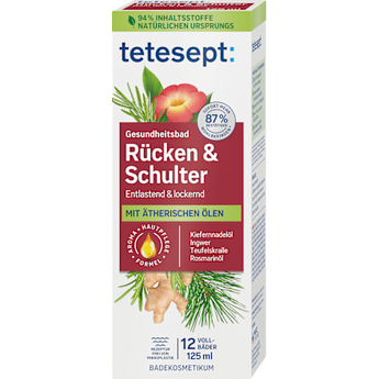 Gesundheitsbad Rücken & Schulter tetesept