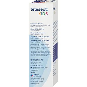 Hustensaft Kids Honig & Isländisch Moos tetesept