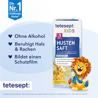 Hustensaft Kids Honig & Isländisch Moos tetesept