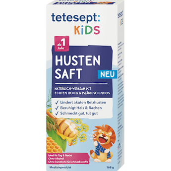 Hustensaft Kids Honig & Isländisch Moos tetesept