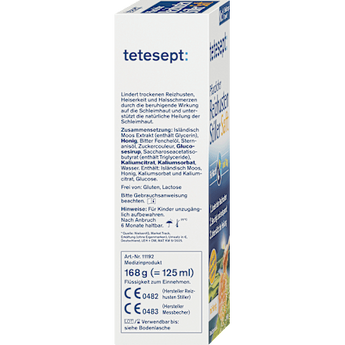 Hustensaft Pflanzlicher Reizhusten Stiller  tetesept